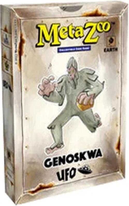 MetaZoo TCG - UFO 1st Edition Theme Deck Genoskwa | MetaZoo, Hobby en Vrije tijd, Verzamelkaartspellen | Overige, Nieuw, Verzenden