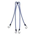 ProPlus Bagagespin - 4-armig - Ø 10 mm - 60 cm - Blauw, Fietsen en Brommers, Ophalen of Verzenden, Nieuw