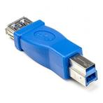 USB B 3.0 mannelijk - USB A 3.0 vrouwelijk adapter, Computers en Software, Pc- en Netwerkkabels, Nieuw, Verzenden