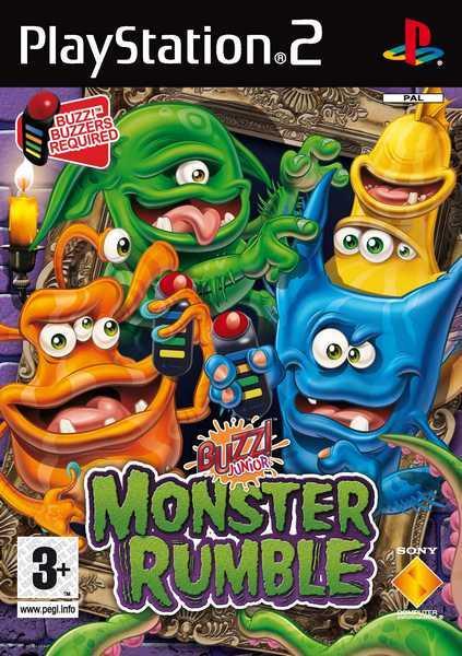 Buzz! Junior Monster Rumble-Standaard (PlayStation 2), Spelcomputers en Games, Games | Sony PlayStation 2, Zo goed als nieuw, Ophalen of Verzenden