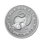 Niue. 2 Dollars 2021 1 oz $2 NZD Niue Celestial Animals The