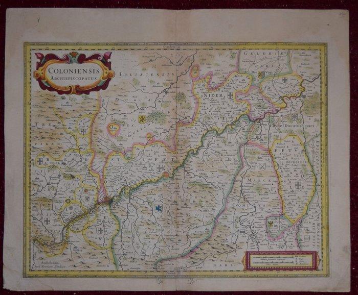 Duitsland - Keulen; Mercator-Hondius. - Coloniensis, Boeken, Atlassen en Landkaarten