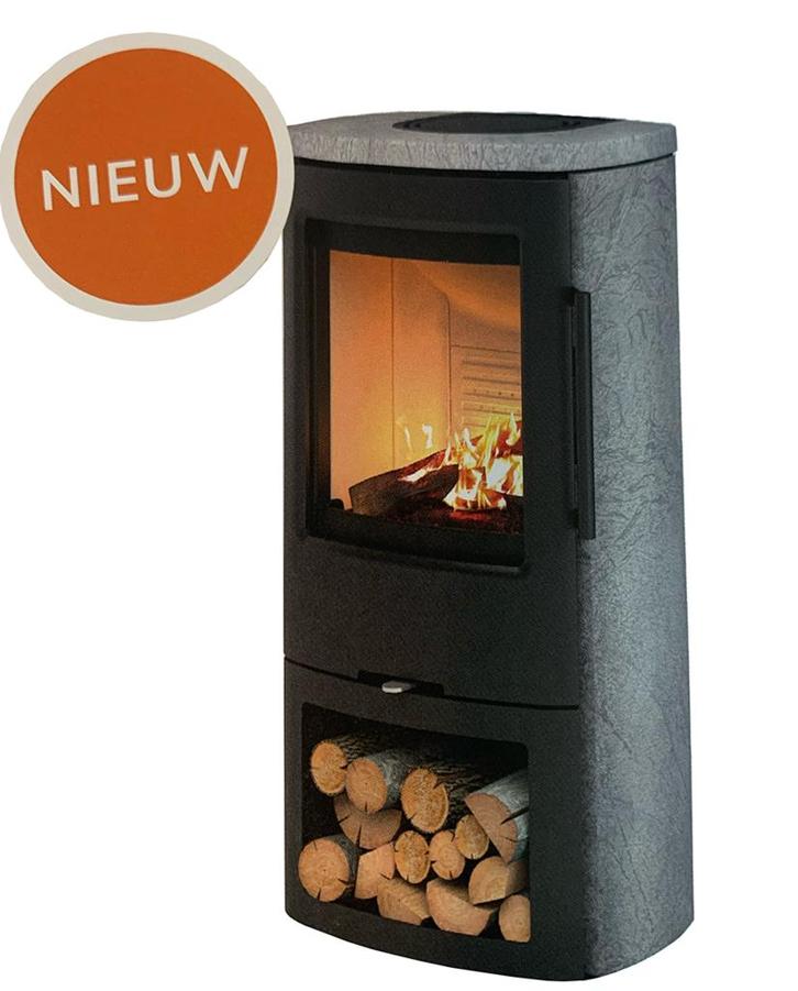Termatech TT44CG houtkachel grijs, Huis en Inrichting, Kachels, Vrijstaand, Nieuw, Hout, Ophalen of Verzenden