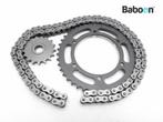 Ketting Set Yamaha FZ 750 1988-1994 (FZ750 2KK 3DX 3KS), Motoren, Onderdelen | Yamaha, Verzenden, Gebruikt