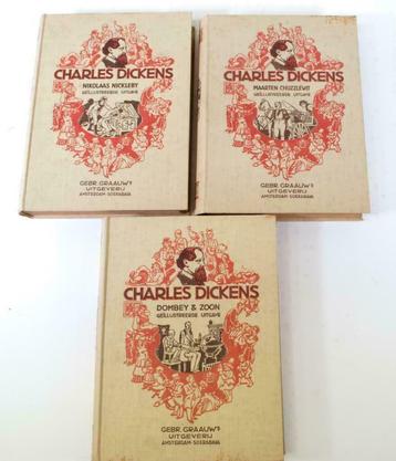 Boek 3x Charles Dickens G118