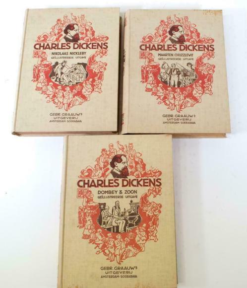Boek 3x Charles Dickens G118, Boeken, Overige Boeken, Gelezen, Verzenden