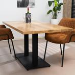 40% Korting: Eettafel Sven eikenhout 160 x 80 cm, Huis en Inrichting, Tafels | Eettafels, Ophalen, Zo goed als nieuw, Rechthoekig