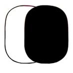 Opvouwbaar Achtergrondscherm 150x200cm zwart/wit, Audio, Tv en Foto, Fotografie | Fotostudio en Toebehoren, Verzenden, Nieuw, Achtergrond