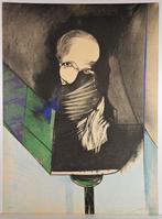 Gianni Dova (1925-1991) - Studio di una testa Romana