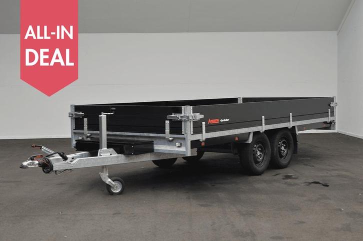 DEMO Anssems PSX 2500.405x178 Go-Getter Plateauwagen, Auto diversen, Aanhangers en Bagagewagens, Nieuw, Ophalen of Verzenden