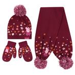 -61% Regatta  Regatta Pom pom gebreide peppa pig muts handsc, Verzenden, Nieuw