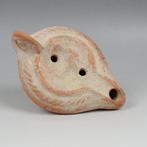 Oud-Romeins Terracotta olielamp (Zonder minimumprijs)