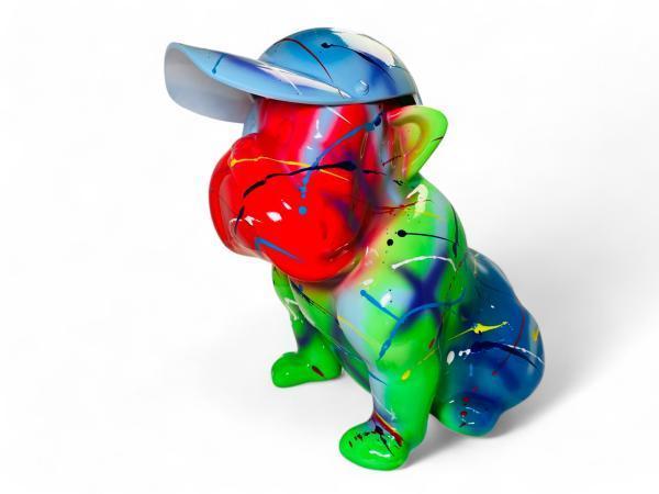 Veiling - Cobra Art Company | Graffiti Bulldog Pop Art Scu, Verzamelen, Beelden en Beeldjes