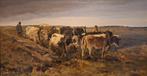 W.G.F. Jansen (1871-1949) - Ïn de duinen te Scheveningen, Antiek en Kunst, Kunst | Schilderijen | Klassiek