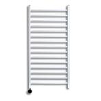 Elektrische Radiator Sanicare Qubic 126.4x60 cm Wit Met, Ophalen of Verzenden, Nieuw, Chroom, Overige typen