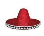 Mexicaanse sombrero kind rood, Hobby en Vrije tijd, Feestartikelen, Ophalen of Verzenden, Nieuw