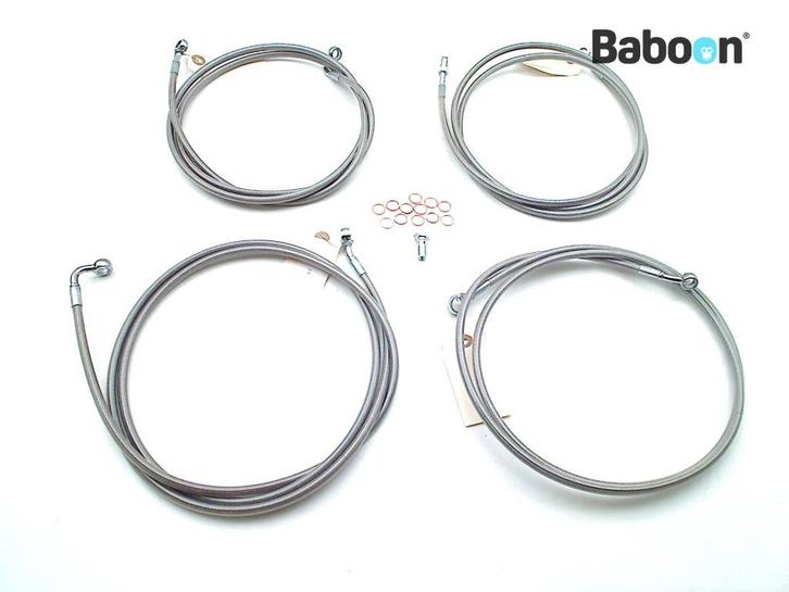Remleiding Set Harley-Davidson FLHR Road King 2007-2008, Motoren, Onderdelen | Harley-Davidson, Gebruikt, Verzenden