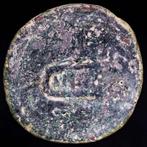 Oud Spaans. Vlia. As 50 a.C. Rama de vid VLIA. Ramas de vid