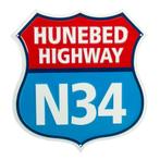 Hunebed highway reclamebord, Verzamelen, Merken en Reclamevoorwerpen, Nieuw, Verzenden