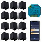 12x |SMART Cube wandlamp | Dimbaar | Zigbee | Zwart, Ophalen of Verzenden, Nieuw, Modern