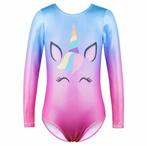SALE - Turnpak Unicorn LM  -  mt 104/110 tot en met 152/158, Sport en Fitness, Turnen, Nieuw, Ophalen of Verzenden, Roze, Kleiner dan kindermaat 122