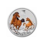 1 Troy Ounce - Zilver .999 - Lunar III Cheval 2026 colorized