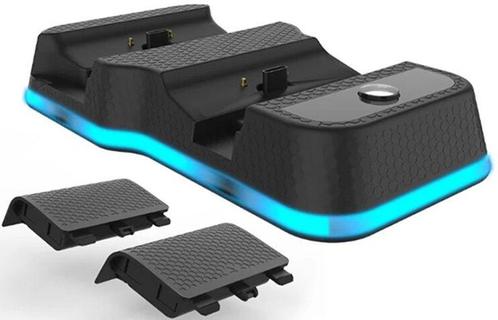 JYS Dual Charging Dock-Incl. 2x 600mAh Rechargeable Battery, Spelcomputers en Games, Spelcomputers | Xbox Series X en S, Nieuw