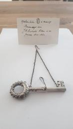 Zilveren breipenhouder - Antieke breister - Chatelaine -, Antiek en Kunst, Antiek | Goud en Zilver