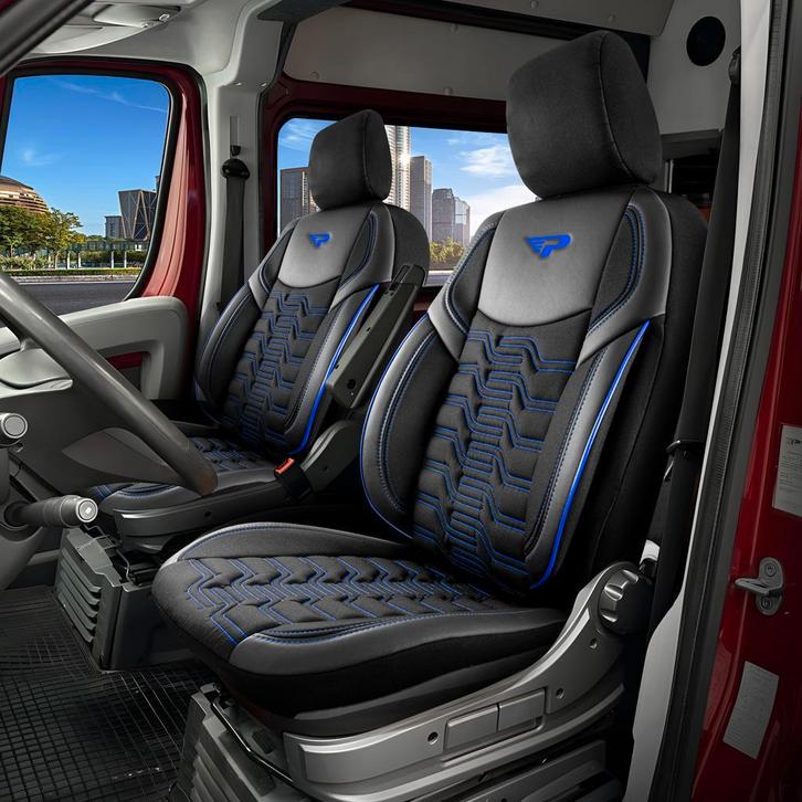 Stoelhoezen Volkswagen Caravelle T6 2015 tot 2020, Auto diversen, Auto-accessoires, Nieuw, Verzenden