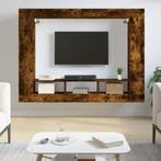 vidaXL Tv-meubel 152x22x113 cm bewerkt hout gerookt, Huis en Inrichting, Nieuw, Verzenden