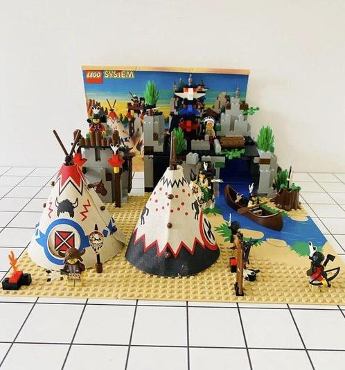 Lego Set - Western - 6766 - Rapid River Village (1997) 100%, Kinderen en Baby's, Speelgoed | Duplo en Lego