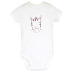 Baby rompertje Giraf ivoor of natural met bruine opdruk, Kinderen en Baby's, Nieuw, Sweet-One, Shirtje of Longsleeve, Verzenden