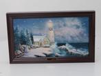 Thomas Kinkade Light your way home Lit Canvas Print met..., Ophalen of Verzenden, Zo goed als nieuw
