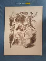 Gino De Finetti (1877-1955) - original  lithograph, dated