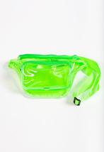 Transparante Heuptas Neon Groen Fanny Pack 2 Vakken Groen He, Sieraden, Tassen en Uiterlijk, Tassen | Damestassen, Nieuw, Overige typen