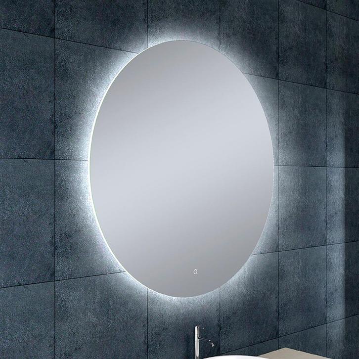 Wiesbaden Soul Badkamerspiegel met LED - Dimbaar -, Huis en Inrichting, Woonaccessoires | Spiegels, Nieuw, Ophalen of Verzenden