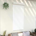 vidaXL Rolluik 100x210 cm aluminium wit, Verzenden, Nieuw