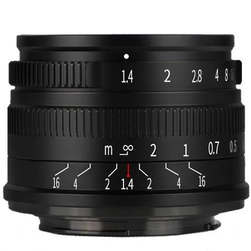 7artisans 35mm F/1.4 Fujifilm X zwart | Outlet model, Audio, Tv en Foto, Fotocamera's Digitaal, Gebruikt, Overige Merken, Verzenden