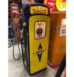 Martin & Schwartz Blue Sunoco Benzinepomp - Gerestaureerd, Verzamelen, Automaten | Overige, Ophalen, Gebruikt