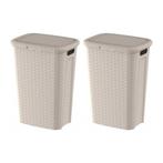 Weave Wasmand Hoog Model – 53 Liter – Set van 2 –, Ophalen of Verzenden, Nieuw