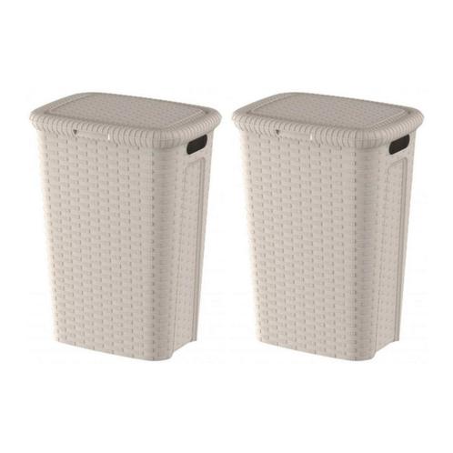 Weave Wasmand Hoog Model – 53 Liter – Set van 2 –, Huis en Inrichting, Overige Huis en Inrichting, Nieuw, Ophalen of Verzenden