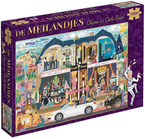 De Meilandjes - Chaos in Code Rosé Puzzel (1000 stukjes) |, Hobby en Vrije tijd, Denksport en Puzzels, Nieuw, Verzenden