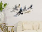 IJZEREN WANDPANEEL VOGEL CM 90,8X6,4X50,8, Huis en Inrichting, Woonaccessoires | Overige, Ophalen of Verzenden, Nieuw