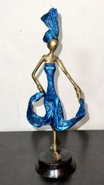 Derme Abdoulaye - sculptuur, Figurine - 24 cm - Koud geverfd