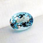 Aquamarijn - 5.42 ct - Antwerp Laboratory for Gemstone, Sieraden, Tassen en Uiterlijk, Edelstenen, Nieuw