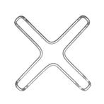 GGM Gastro | Vlamverdeler - voor gasfornuis GKOZ1 & GKOZ2 |, Verzenden