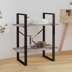 vidaXL Boekenkast 60x30x70 cm bewerkt hout grijs sonoma, Huis en Inrichting, Verzenden, Nieuw, 50 tot 100 cm, Minder dan 100 cm