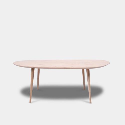 Tafel organisch eikenhout - Konisch - Onbehandeld, Huis en Inrichting, Tafels | Eettafels
