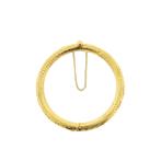 22 Karaat Surinaamse gouden slavenarmband; maat S/M, Sieraden, Tassen en Uiterlijk, Armbanden, Ophalen of Verzenden, Gebruikt