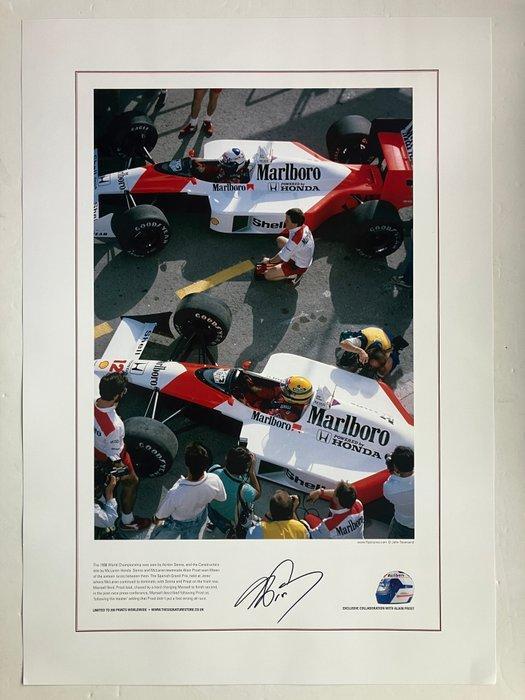 Mclaren - Alain Prost - 1988 - Print, Verzamelen, Automerken, Motoren en Formule 1